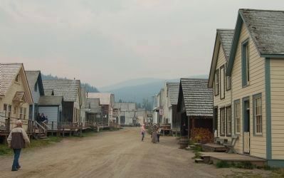 Barkerville's Main Street.. Click for full size. Barkerville's Main Street. image. Click for full size.