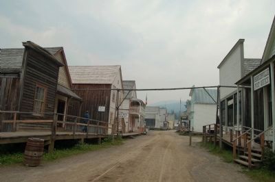 Barkerville's Main Street. image. Click for full size.