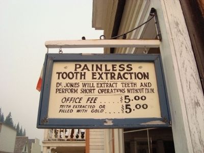 Dr. Jones's Dentist Office. Click for full size. Dr. Jones's Dentist Office image. Click for full size.