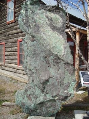 The Copper Nugget, the marker is to the right. image. Click for full size.