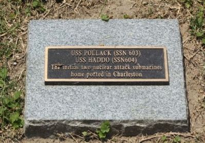 USS Pollack (SSN 603) USS Haddo (SSN 604) Marker image. Click for full size.
