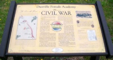 Danville Female Academy Marker image. Click for full size.