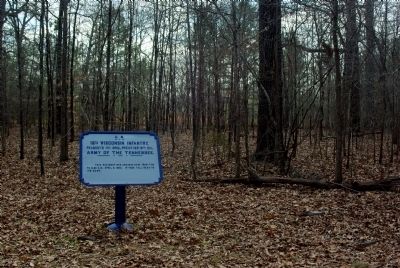 16th Wisconsin Infantry Marker. Click for full size. 16th Wisconsin Infantry Marker image. Click for full size.