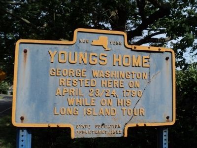 Youngs Home Marker image. Click for full size.