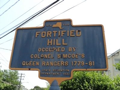Fortified Hill Marker image. Click for full size.