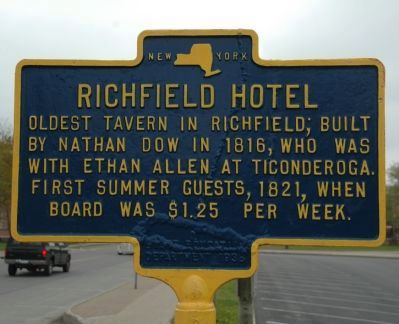 Richfield Hotel Marker image. Click for full size.