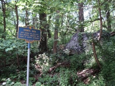 Council Rock Marker image. Click for full size.