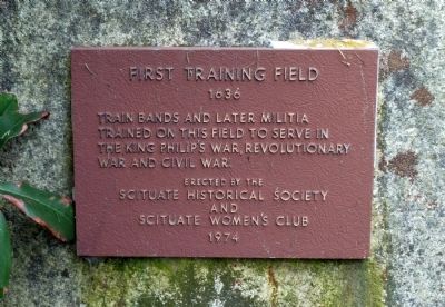 First Training Field Marker. Click for full size. First Training Field Marker image. Click for full size.