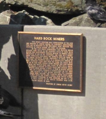 Hard Rock Miners Marker. Click for full size. Hard Rock Miners Marker image. Click for full size.