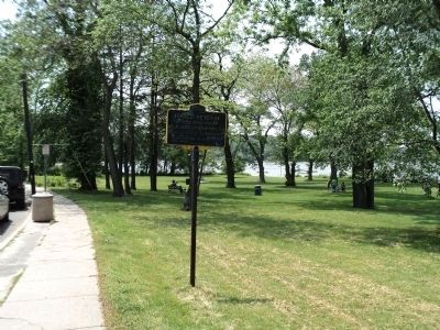 Marker in Cold Spring Harbor image. Click for full size.