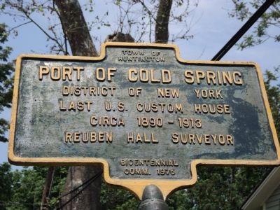 Port of Cold Spring Marker image. Click for full size.
