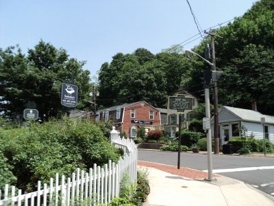 Marker in Cold Spring Harbor image. Click for full size.