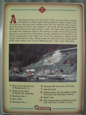 Alaska Juneau Mill Marker image. Click for full size.