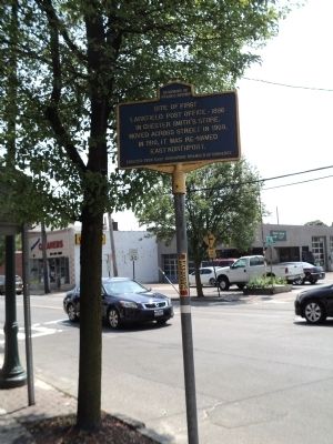 First Larkfield Post Office Marker. Click for full size. First Larkfield Post Office Marker image. Click for full size.