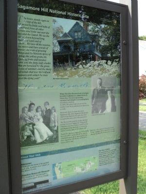 Sagamore Hill National Historic Site Marker image. Click for full size.