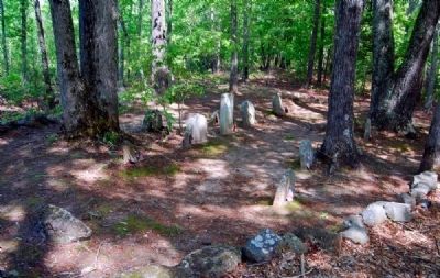 Barnett Family Cemetery -<br>Croft State Natural Area image. Click for full size.