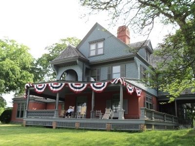 Theodore Roosevelt's Home on Sagamore Hill image. Click for full size.