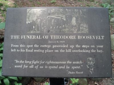 The Funeral of Theodore Roosevelt Marker image. Click for full size.