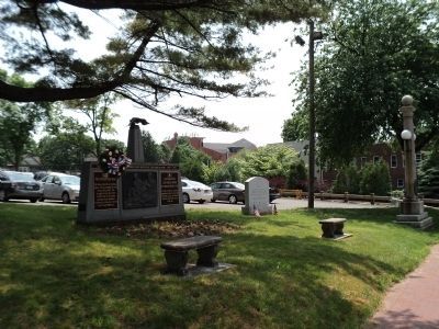 Huntington Monuments. Click for full size. Huntington Monuments image. Click for full size.