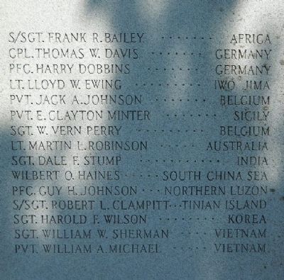 Oak Grove Veterans Memorial Marker image. Click for full size.