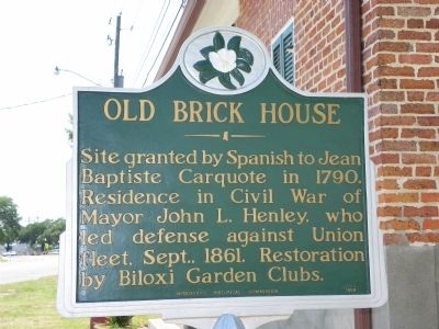 Old Brick House Marker image. Click for full size.