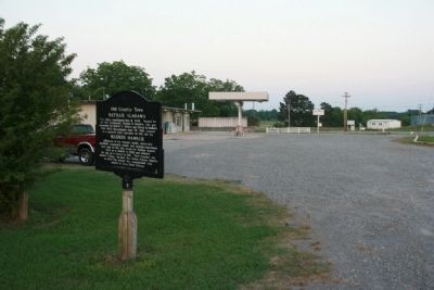 Nathan, Alabama Marker next to the Old Nathan Grocery image. Click for full size.