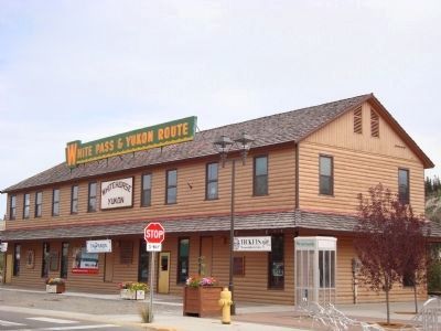 White Pass and Yukon Route Railway Passenger Depot, image. Click for full size.