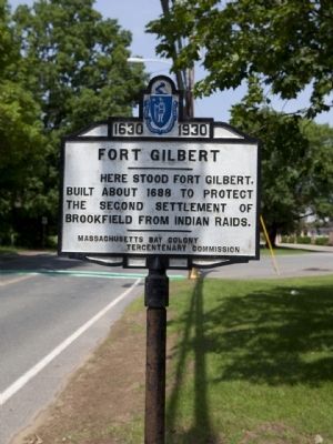 Fort Gilbert Marker image. Click for full size.