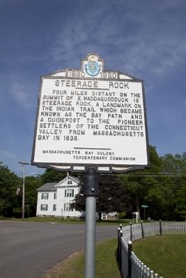 Steerage Rock Marker image. Click for full size.