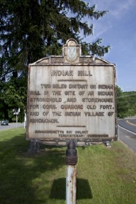 Indian Hill Marker. Click for full size. Indian Hill Marker image. Click for full size.
