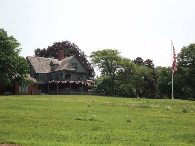 Roosevelt Home at Sagamore Hill. Click for full size. Roosevelt Home at Sagamore Hill image. Click for full size.