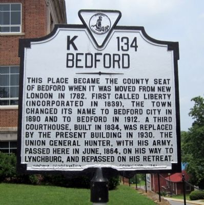Bedford Marker image. Click for full size.