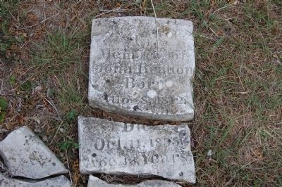 John Bratton Gravestone image. Click for full size.