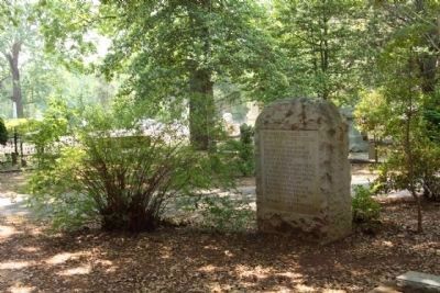 The Methodist Church Marker found in Milledgeville's Memory Hill Cemetery image. Click for full size.