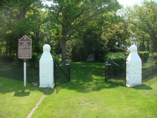 Revolutionary War Veteran Marker. Click for full size. Revolutionary War Veteran Marker image. Click for full size.