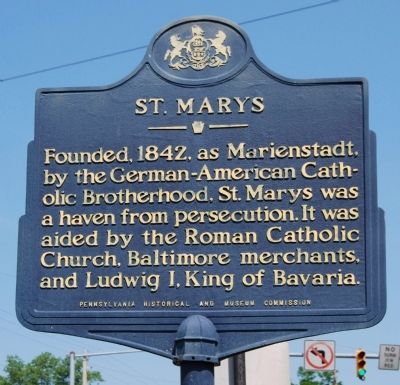 St. Marys Marker image. Click for full size.