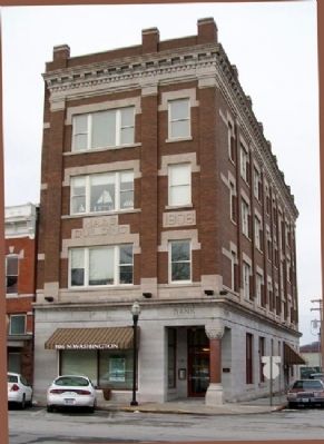 Haas Building and Marker. Click for full size. Haas Building and Marker image. Click for full size.