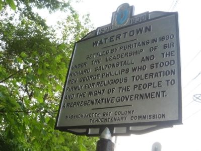 Watertown Marker - South face image. Click for full size.