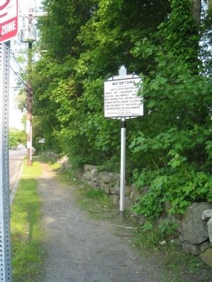 Watertown Marker - Far View image. Click for full size.