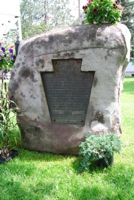 David Zeisberger Marker. Click for full size. David Zeisberger Marker image. Click for full size.