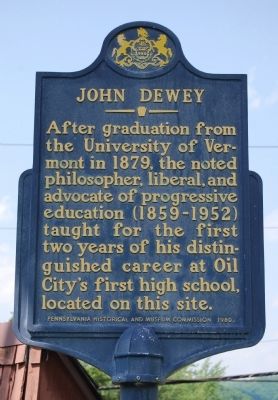 John Dewey Marker image. Click for full size.