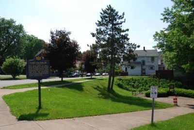 Fort Franklin Marker image. Click for full size.