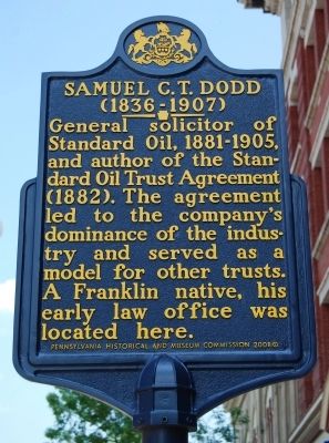 Samuel C.T. Dodd Marker image. Click for full size.
