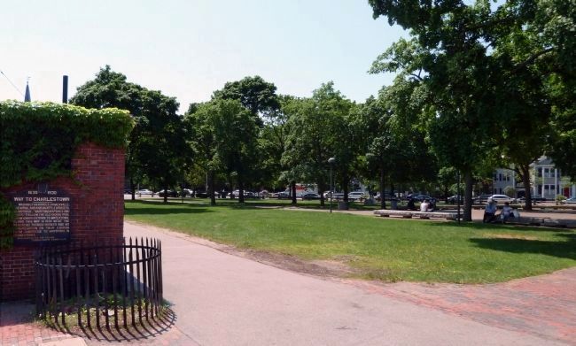 Wider View Across Cambridge Common image. Click for full size.