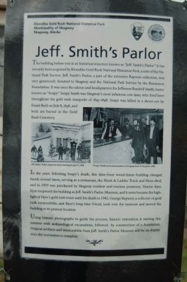 Jeff. Smith’s Parlor Marker image. Click for full size.