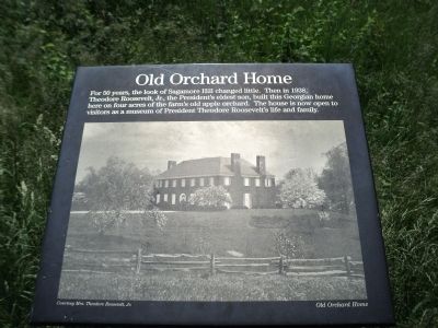 Old Orchard Home Marker. Click for full size. Old Orchard Home Marker image. Click for full size.