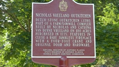 Nicholas Vreeland Outkitchen Marker image. Click for full size.