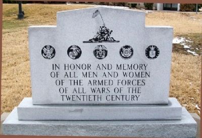20th Century Wars Memorial image. Click for full size.