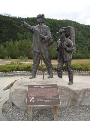 Skagway Centennial Statue image. Click for full size.