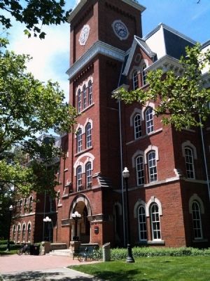 University Hall Marker. Click for full size. University Hall Marker image. Click for full size.